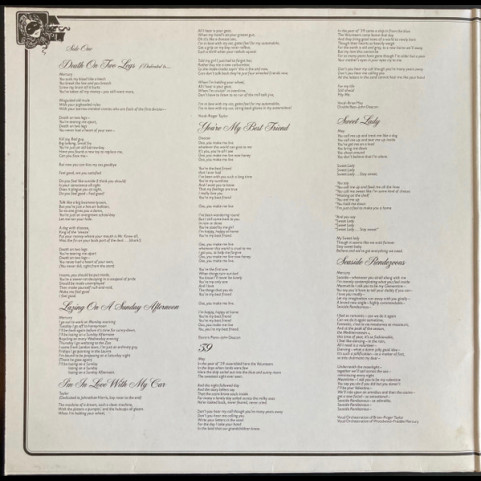 Queen - A Night At The Opera (1975) [1LP]