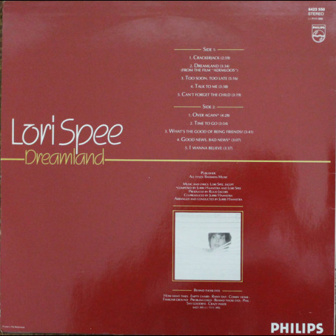 Lori Spee - Dreamland (1982) [1LP]