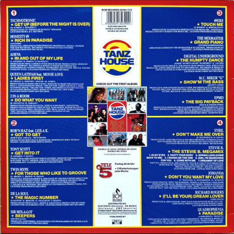 Various - Tanz House 2 (1990) [2LP]