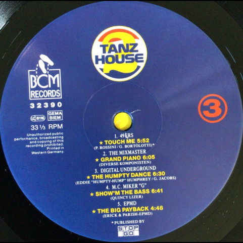 Various - Tanz House 2 (1990) [2LP]
