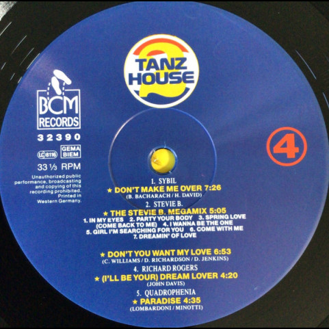 Various - Tanz House 2 (1990) [2LP]