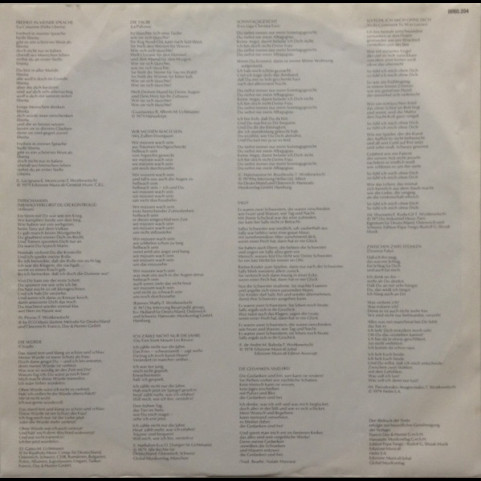 Milva - Was Ich Denke (1979) [1LP]