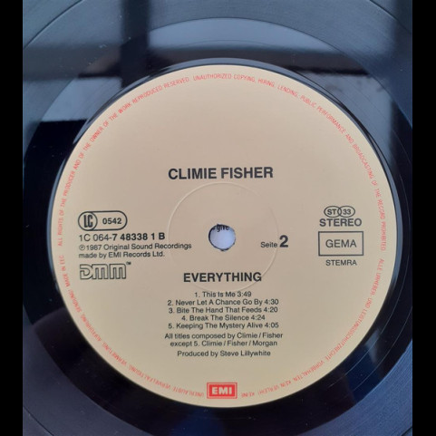 Climie Fisher - Everything (1987) [1LP]