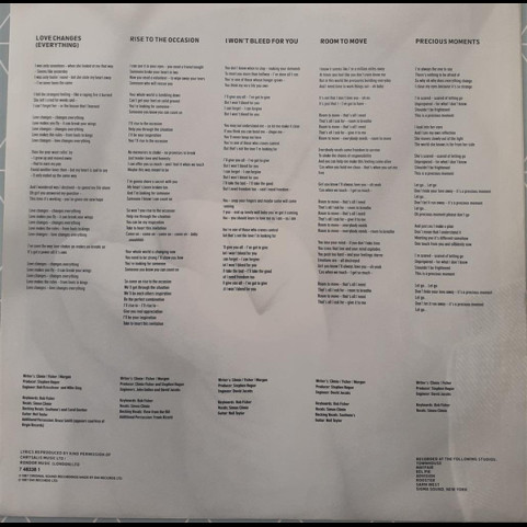 Climie Fisher - Everything (1987) [1LP]