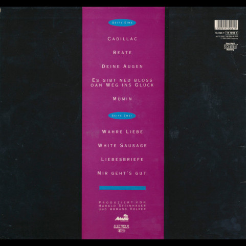 Spider Murphy Gang - Wahre Liebe (1985) [1LP]