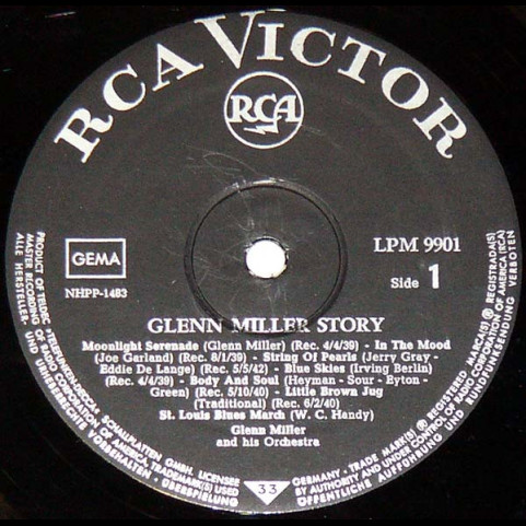 Glenn Miller And His Orchestra - Glenn Miller Story [1LP]