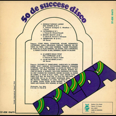 Dalida - 50 De Succese Disco (1980) [1LP]