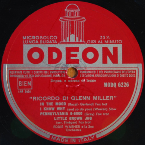 L'Orchestre D'Eddie Warner - Ricordo Di Glenn Miller [1LP]