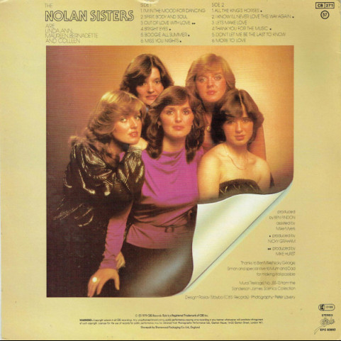 Nolans, The - The Nolan Sisters (1979) [1LP]