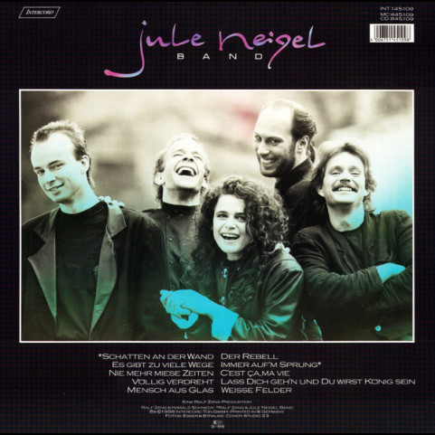 Jule Neigel Band - Schatten An Der Wand (1988) [1LP]