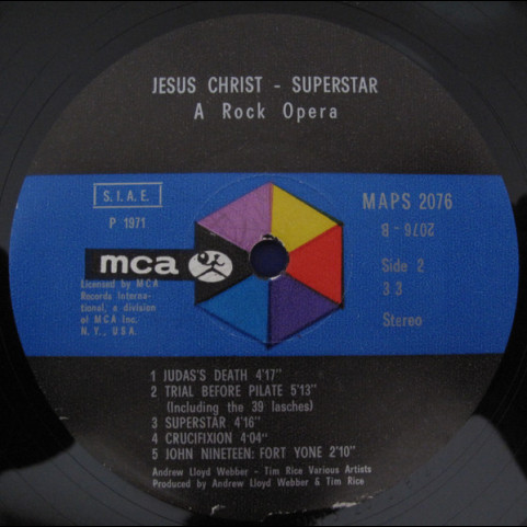Various - Jesus Christ Superstar (1970) [2LP] BOXSET