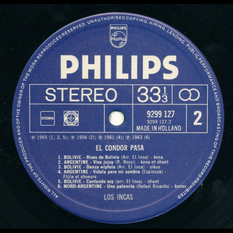 Los Incas - El Condor Pasa [2LP]