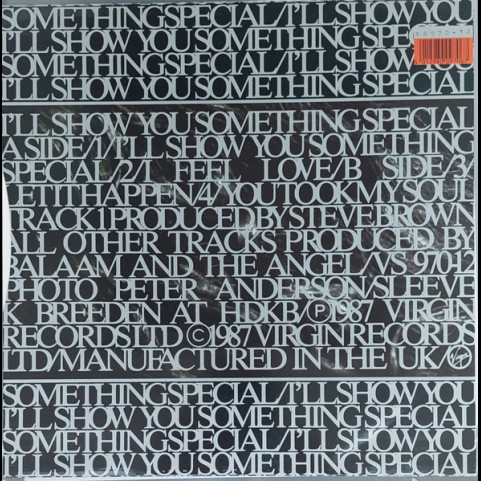 Balaam And The Angel - I'll Show You Something Special (1987) [12"]