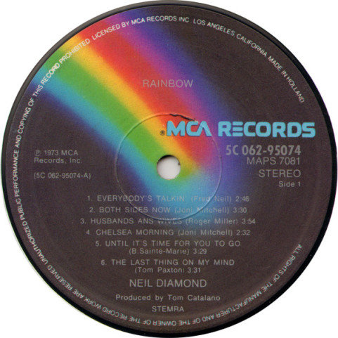 Neil Diamond - Rainbow (1973) [1LP]