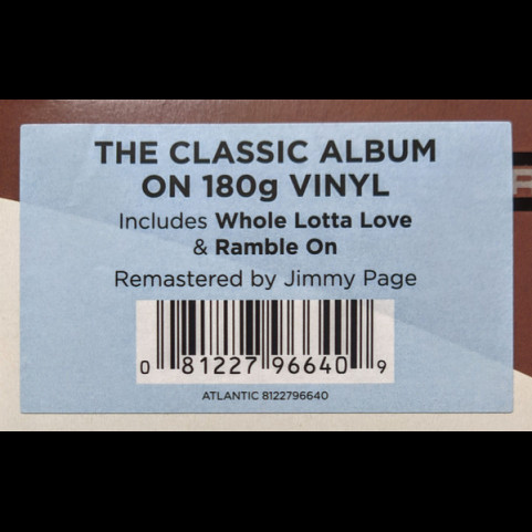 Led Zeppelin - Led Zeppelin II (2020) [1LP] 180g