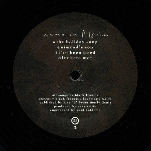Pixies - Come On Pilgrim (2004) [1LP] 180g