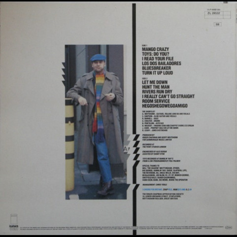 Roger Chapman - Mango Crazy (1983) [1LP]
