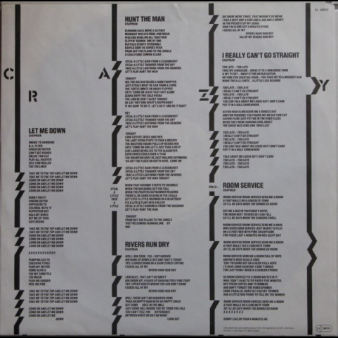 Roger Chapman - Mango Crazy (1983) [1LP]