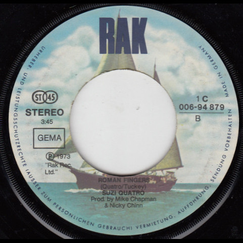 Suzi Quatro - Daytona Demon (1973) [7"]