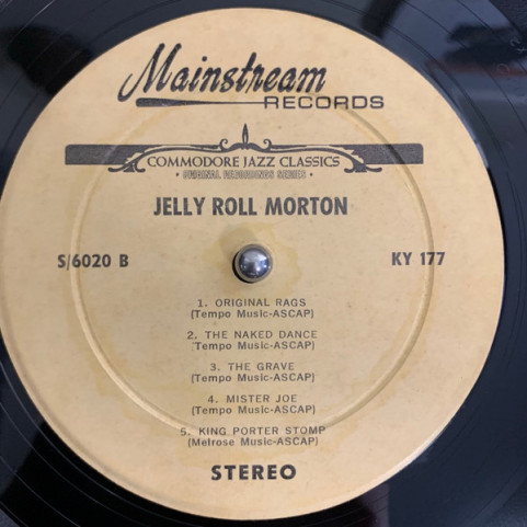 Jelly Roll Morton - Jelly Roll Morton [1LP]