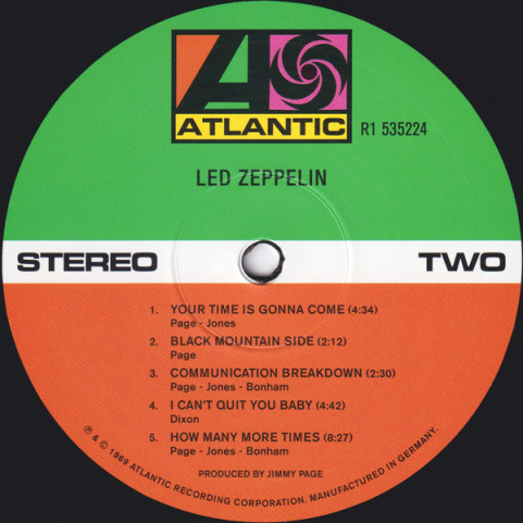 Led Zeppelin - Led Zeppelin (2020) [1LP] 180g