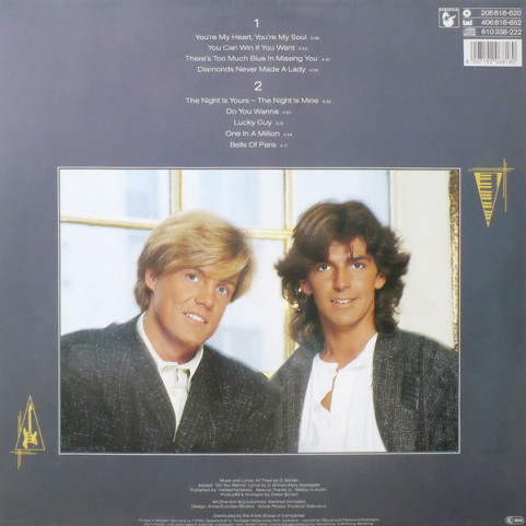 Modern Talking - The 1st Album (1985) [1LP]
