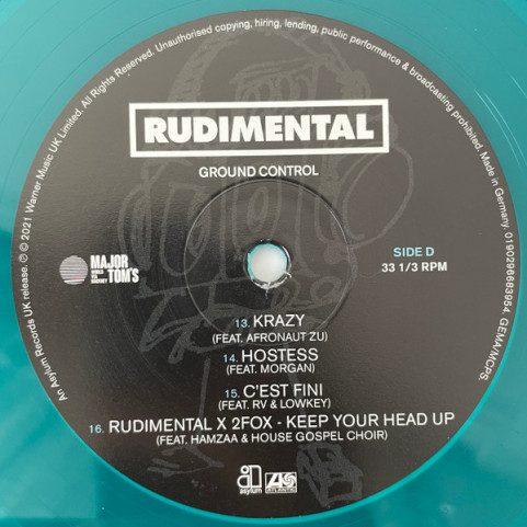 Rudimental - Ground Control (2021) [2LP]