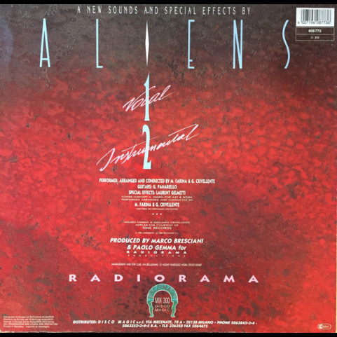 Radiorama - Aliens (1986) [12"]