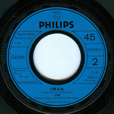 Luv' - Eeny Meeny Miny Moe  (1979) [7"]