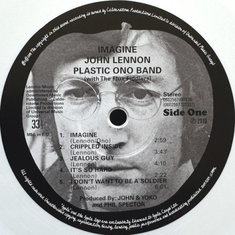 John Lennon - Imagine (2021) [1LP] 180g