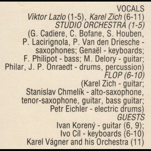 Viktor Lazlo & Karel Zich - Sweet, Soft And Lazy (1987) [1LP]