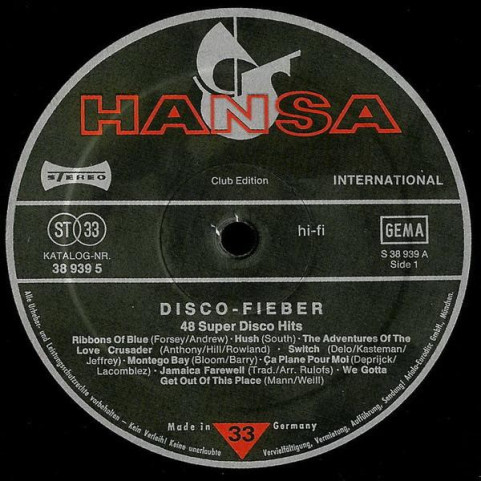 Various - Disco Fieber - 48 Super Disco Hits (1979) [3LP]