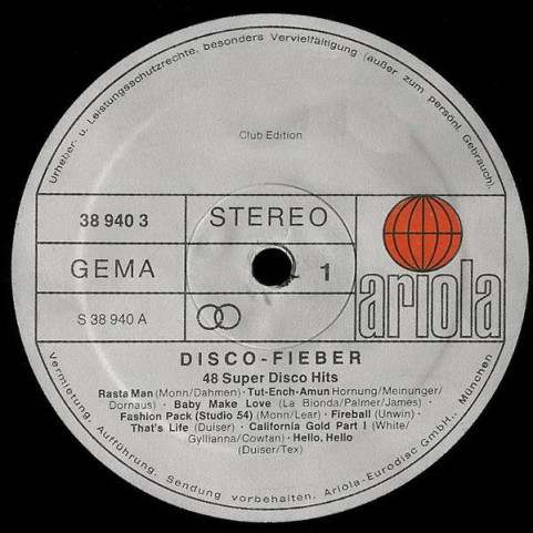 Various - Disco Fieber - 48 Super Disco Hits (1979) [3LP]