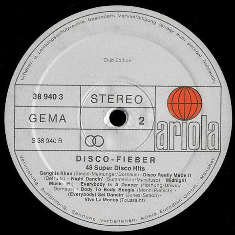 Various - Disco Fieber - 48 Super Disco Hits (1979) [3LP]