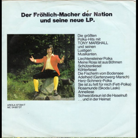 Tony Marshall - Junge, Die Welt Ist Schön (1973) [7"]