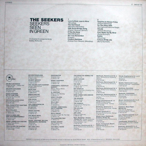 Seekers, The - Seekers Seen In Green [1LP]