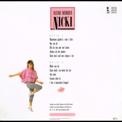 Nicki - Kleine Wunder (1987) [1LP]