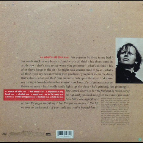 Herbert Grönemeyer - ? What's All This (1988) [1LP]