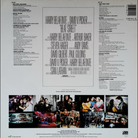 Various - Beat Street (Original Motion Picture Soundtrack Volume 1) (1984) [1LP]