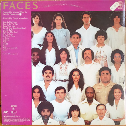 Earth, Wind & Fire - Faces (1980) [2LP]