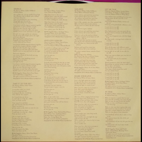 Earth, Wind & Fire - Faces (1980) [2LP]