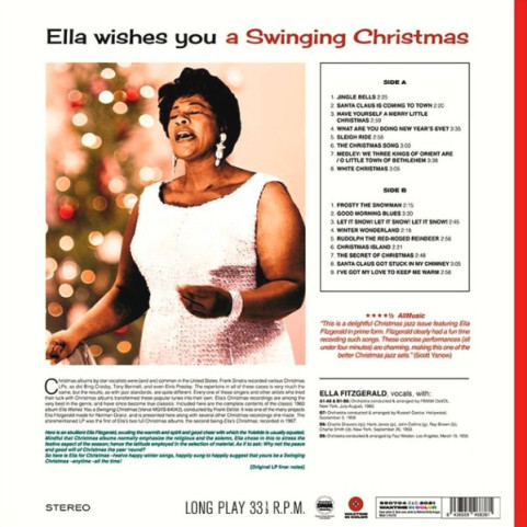 Ella Fitzgerald - Ella Wishes You A Swinging Christmas (2021) [1LP]