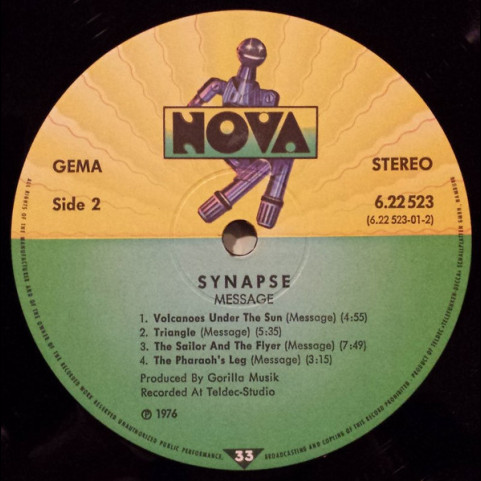 Message (3) - Synapse (1976) [1LP]