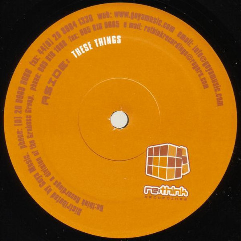Abacus - These Things / Sweet Embrace (1998) [12"]