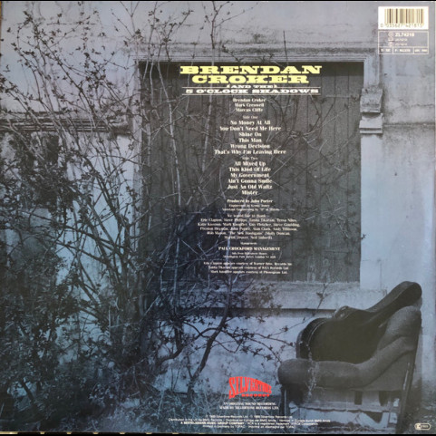 Brendan Croker And The 5 O'Clock Shadows - Brendan Croker And The 5 O'Clock Shadows (1989) [1LP]
