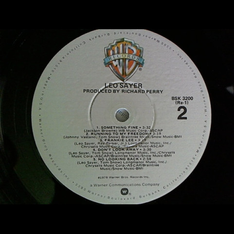 Leo Sayer - Leo Sayer (1978) [1LP]