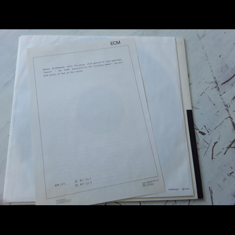 Markus Stockhausen / Gary Peacock - Cosi Lontano...Quasi Dentro (1989) [1LP]