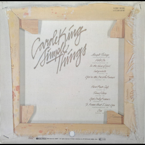 Carole King - Simple Things (1977) [1LP]
