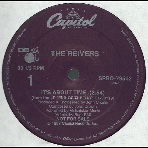 Reivers, The - It's About Time (1989) [12"]