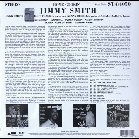 Jimmy Smith - Home Cookin' (2021) [1LP] 180g
